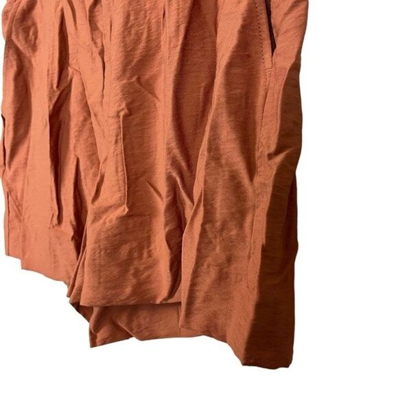 Banana Republic Women's Size 16 Pleated Orange Zip Fly NWT Shorts Blousy Dressy - Picture 10 of 16